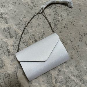 White Evening Bag